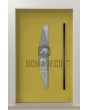 PIVOT C20 - porte pivotante en aluminium avec vitrage