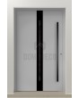 LIM C21 - porte d'entrée en aluminium avec verre