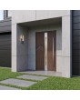 LIM C21 - porte d'entrée en aluminium avec verre