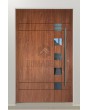LIM C23 - porte d'entrée moderne sur mesure en aluminium avec vitrage