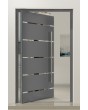 PIVOT C7 - entrée de porte pivotante moderne