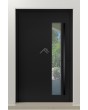 PIVOT C8 - Porte design pivotante en aluminium avec vitrage