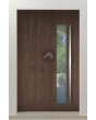 PIVOT C8 - Porte design pivotante en aluminium avec vitrage