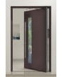 PIVOT C8 - Porte design pivotante en aluminium avec vitrage