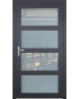 LIM C9 - porte d'entrée en verre en aluminium