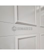 LIM CL01 double - porte d'entrée double en aluminium de style traditionnel