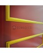 PIVOT CL05 - porte pivotante traditionnelle en aluminium de style classique