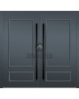 LIM CL05 double - porte battante traditionnelle en aluminium de style classique