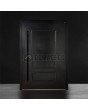 Porte pivotante traditionnelle en aluminium de style classique