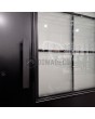 LIM CL05S - porte traditionnelle vitrée en aluminium