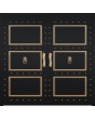 LIM CL07 double - porte battante traditionnelle en aluminium de style classique
