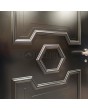 PIVOT CL12 - Porte pivotante en aluminium au design classique pour la maison