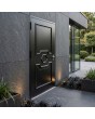 LIM CL12 - Porte en aluminium au design classique pour la maison