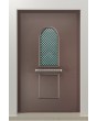 LIM CL13 - Porte d'entrée traditionnelle en aluminium
