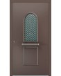 LIM CL13 - Porte d'entrée traditionnelle en aluminium