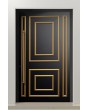 LIM CL17 - porte d'entrée en aluminium de style traditionnel