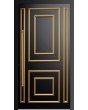 LIM CL17 - porte d'entrée en aluminium de style traditionnel