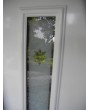 PIVOT CL11 - porte pivotante traditionnelle en aluminium vitrée avec cadre décoratif