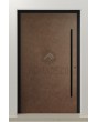 PIVOT Basic - porte d'entrée pivotante en aluminium lisse