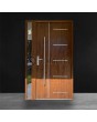 Porte d'entrée en acier haute sécurité Golden Oak