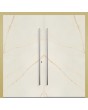 LIM Cristallo double - double porte en aluminium recouverte de quartz fritté Cristallo