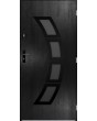 Sta Taurus noir - porte entree contemporaine