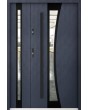 Sta Gemini Duo Noir - porte exterieur avec panneau latéral