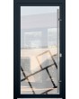 LIM Glass S14 - porte principale givrée avec décor transparent