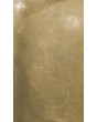 LIM M1 double - Porte double à charnières en aluminium avec texture dorée du métal fraisé