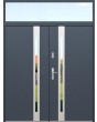 configuration personnalisée - Porte double Fargo avec fenêtre latérale supérieure