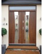 configuration personnalisée - Porte double Fargo avec fenêtre latérale supérieure
