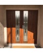 Fargo 26 double - porte-fenêtre d’extérieur en acier pour entrée
