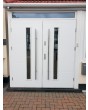 configuration personnalisée - Porte double Fargo avec fenêtre latérale supérieure