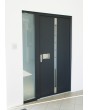 configuration personnalisée - Fargo porte d'entrée avec fixe latéral à gauche (vue de l'extérieur)
