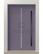 PIVOT Flet B - porte pivotante contemporaine avec vitrage long