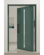 PIVOT Flet B - porte pivotante contemporaine avec vitrage long