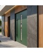 Porte d'entrée en aluminium écologique, abordable et de haute qualité
