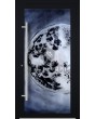 LIM FS4 - porte d'entrée en aluminium avec verre fusing