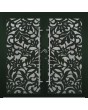 LIM G1 double - Porte double vitrée en aluminium avec panneau décoratif