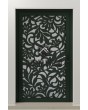 PIVOT G1 - Porte pivotante en verre et aluminium avec panneau décoratif