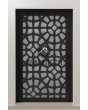 LIM G2 - Porte vitrée en aluminium avec panneau décoratif