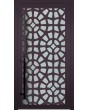 LIM G2 - Porte vitrée en aluminium avec panneau décoratif