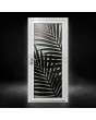 LIM G3 - Porte en verre et aluminium avec panneau décoratif