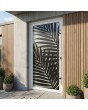 LIM G3 - Porte en verre et aluminium avec panneau décoratif