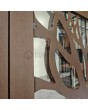 PIVOT G4 - Porte d'entrée en aluminium avec panneau décoratif
