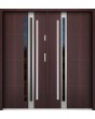 Sta Galileo Double - portes doubles modernes et minimalistes en acier avec vitrage