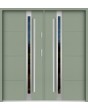 Sta Galileo Double - portes doubles modernes et minimalistes en acier avec vitrage
