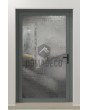 PIVOT FS3 - porte pivotante en aluminium avec verre thermofusible