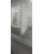 LIM FS3 - porte à charnières gris aluminium avec verre fusing