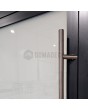 LIM Glass - porte d'entrée en aluminium entièrement vitrée